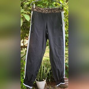 Calvin Klein Black and Gray Joggers